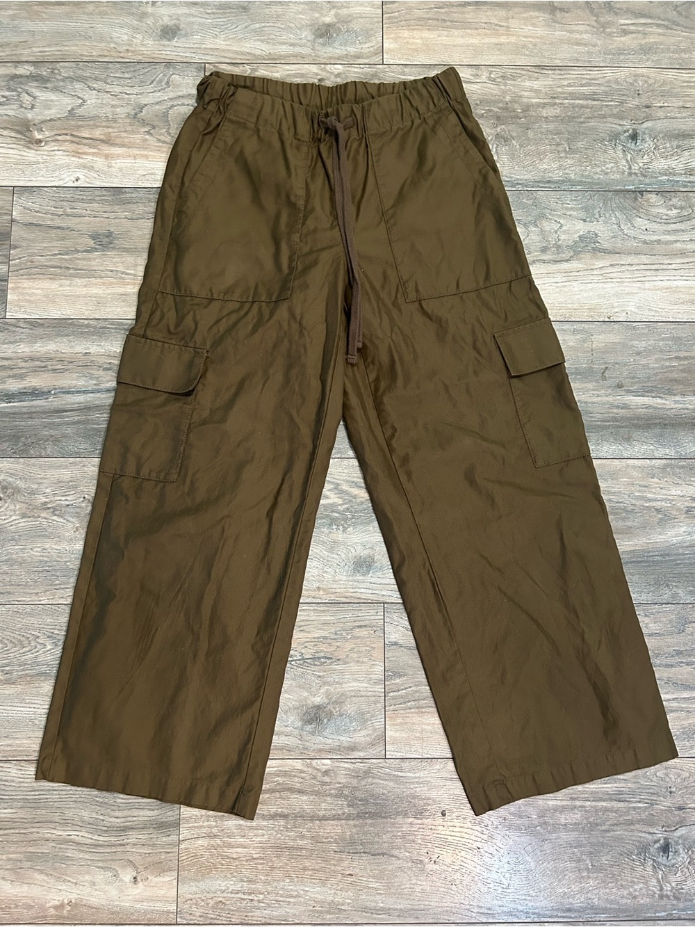 Banana Republic Wide Leg High Rise Ankle Pants Women’s Small